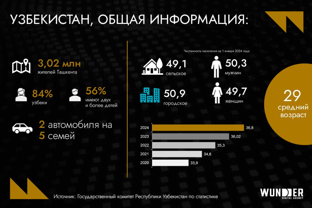 Digital-рынок Узбекистана 2024: аудитория, инструменты, новые возможности