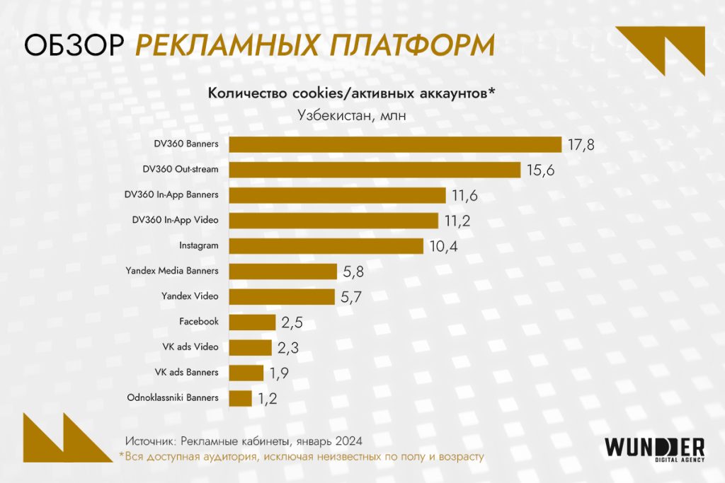 Digital-рынок Узбекистана 2024: аудитория, инструменты, новые возможности