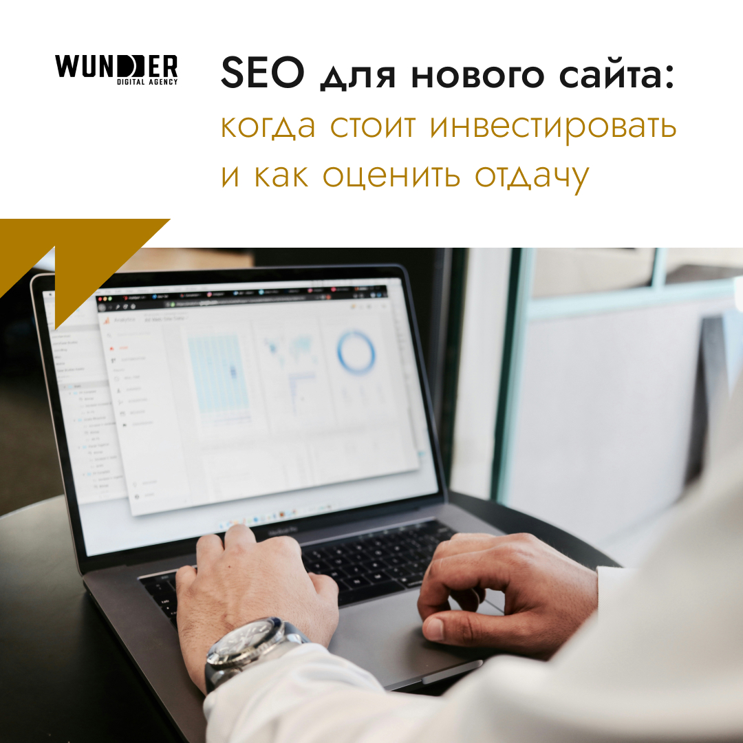 SEO для нового сайта когда стоит инвестировать и как оценить отдачу