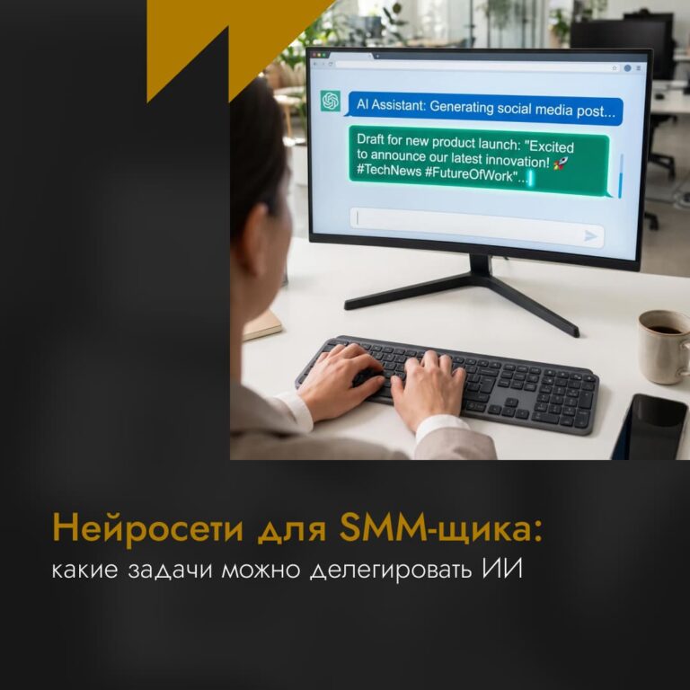 Нейросети для SMM-щика: какие задачи можно делегировать ИИ